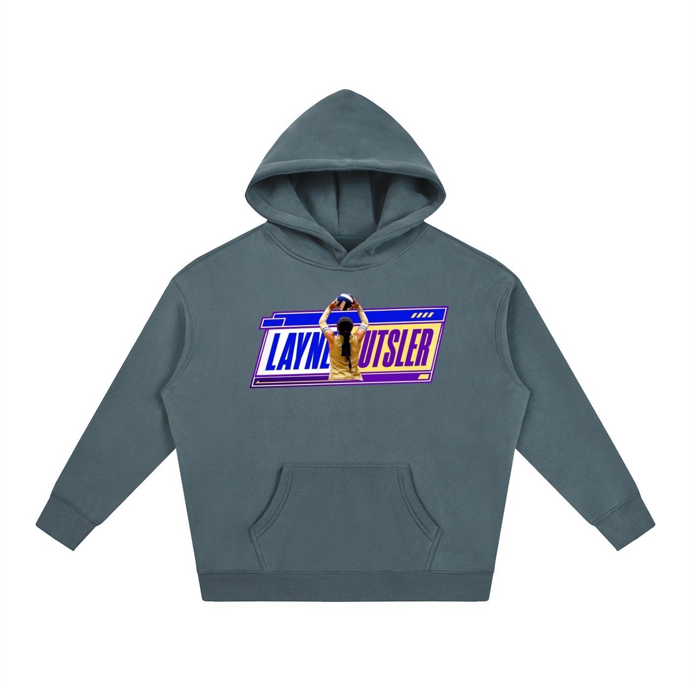 Layne Eutsler Oversize Fleeced Hoodie - Image 4