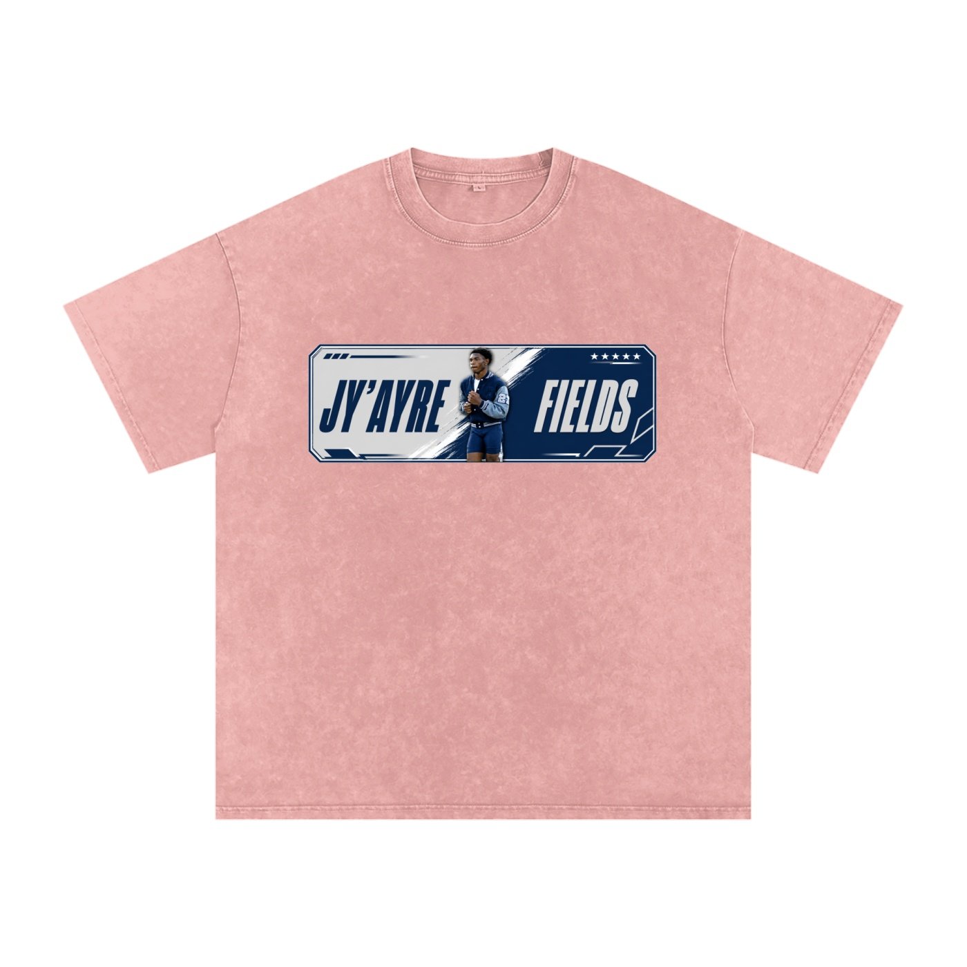 Jy'ayre Fields Snow Washed Oversized TEE - Image 5