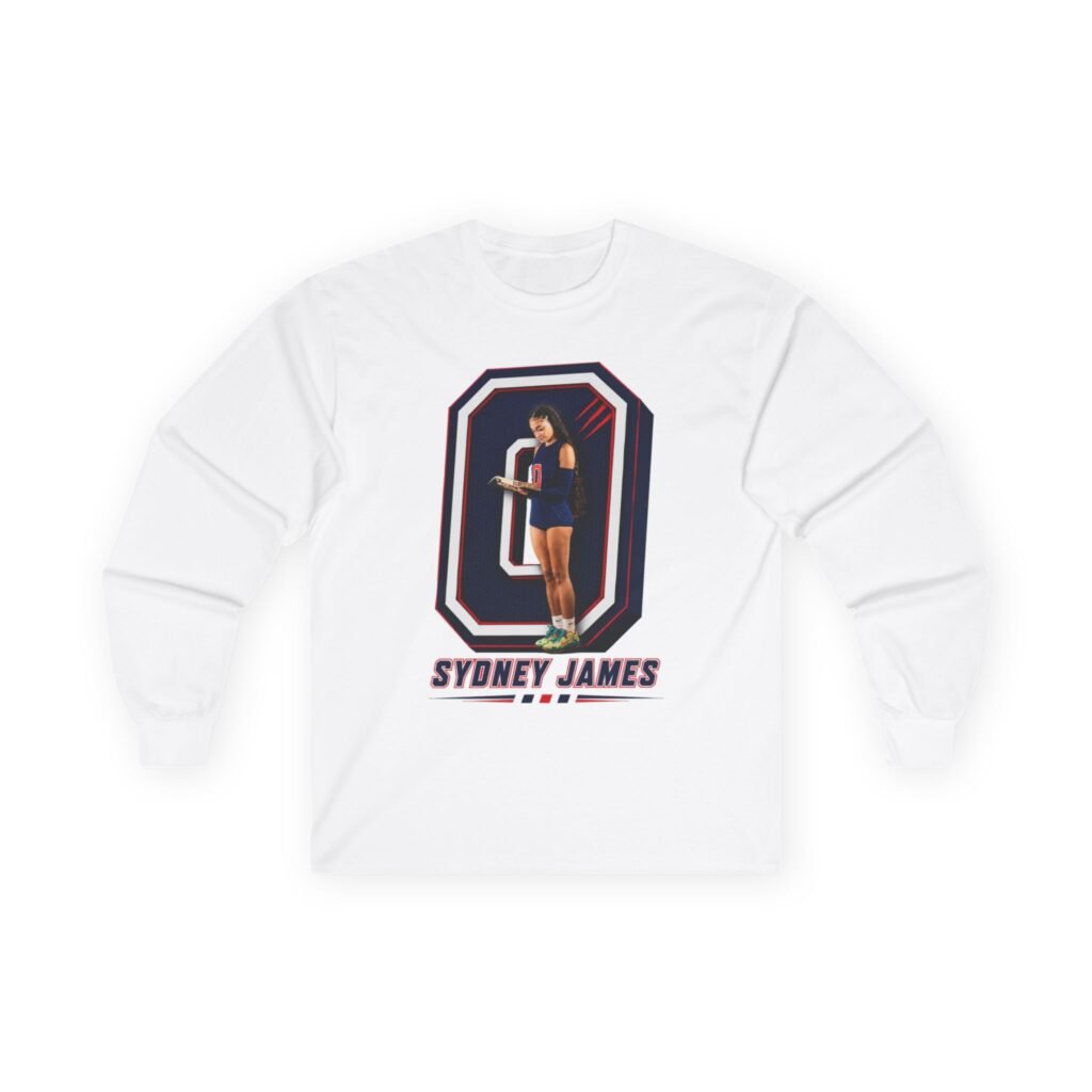 Sydney James Unisex Cotton Long Sleeve Tee