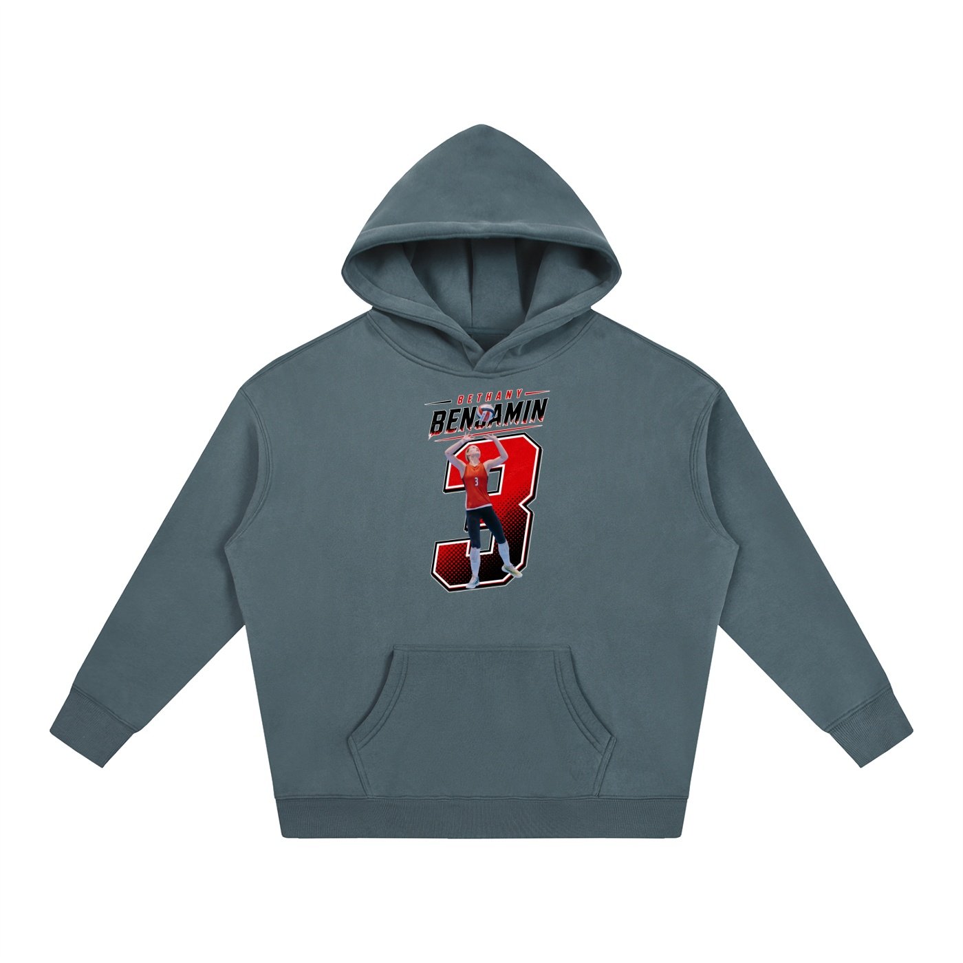 Bethany Benjamin Oversize Fleeced Hoodie - Image 4
