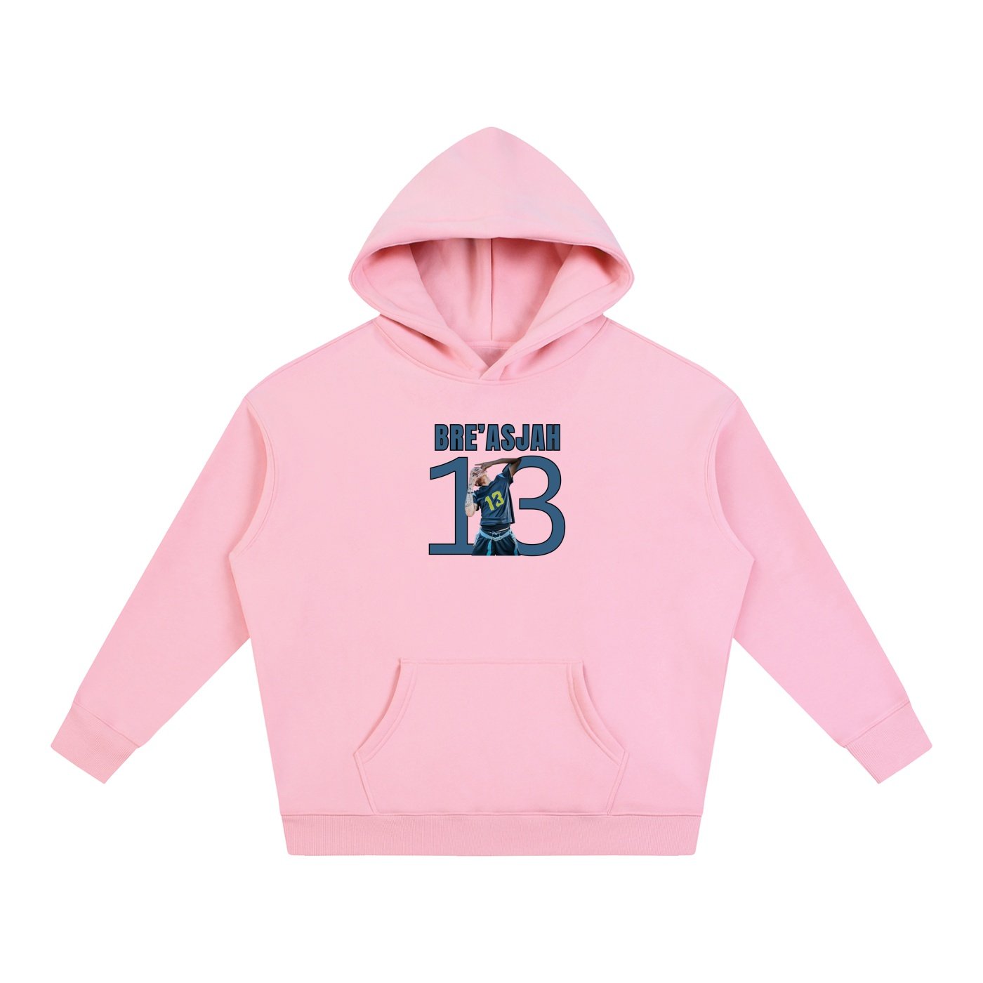 Bre'asjah Oversize Fleeced Hoodie - Image 5