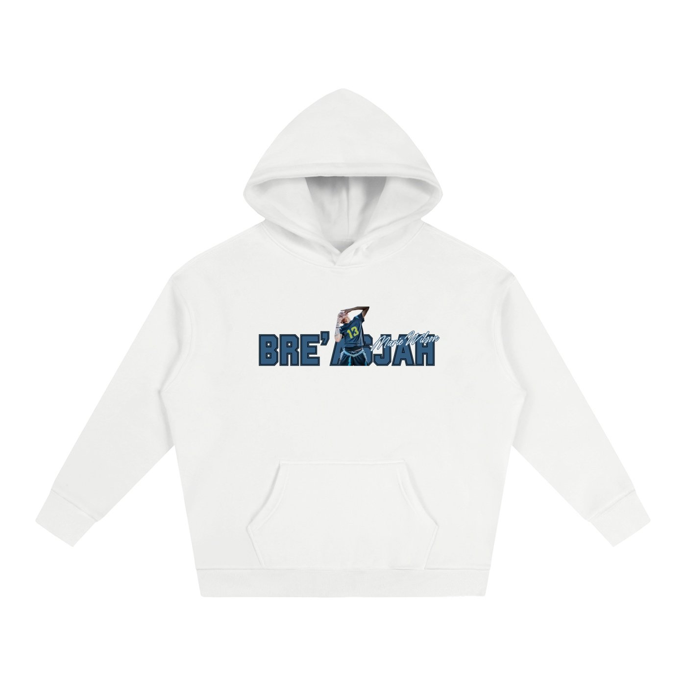 Bre'asjah Oversize Fleeced Hoodie - Image 2