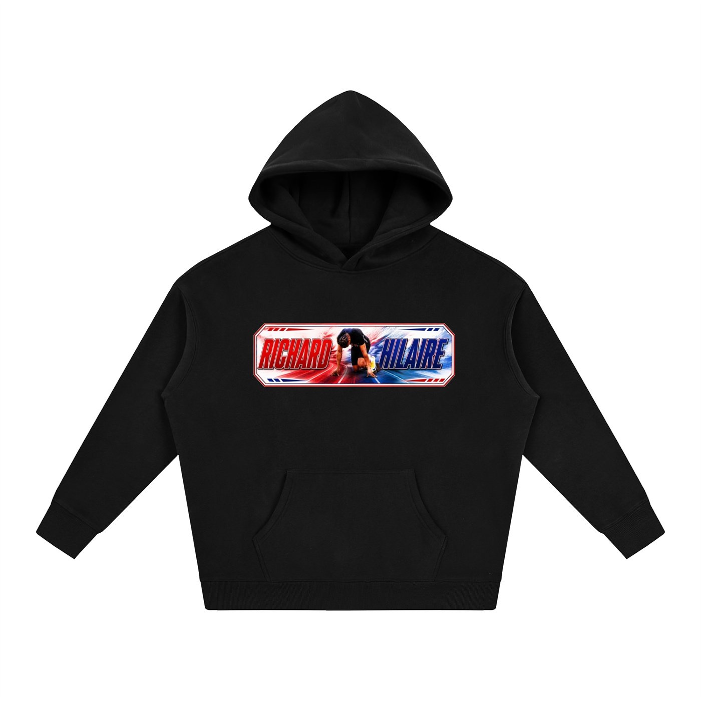 Richard Hilaire Oversize Fleeced Hoodie - Image 1