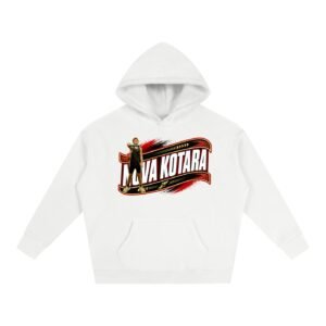 Nova Katora Oversize Fleeced Hoodie - Image 2