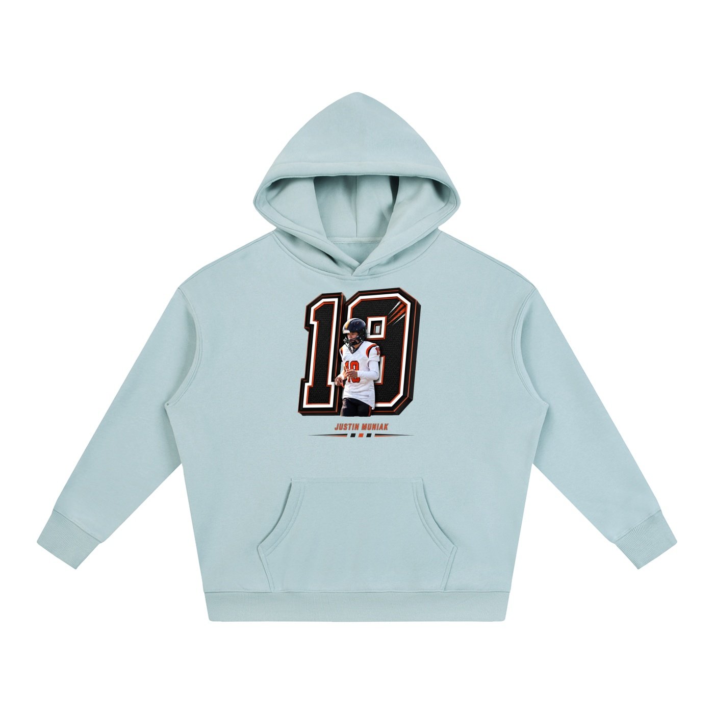Justin Muniak Oversize Fleeced Hoodie - Image 3