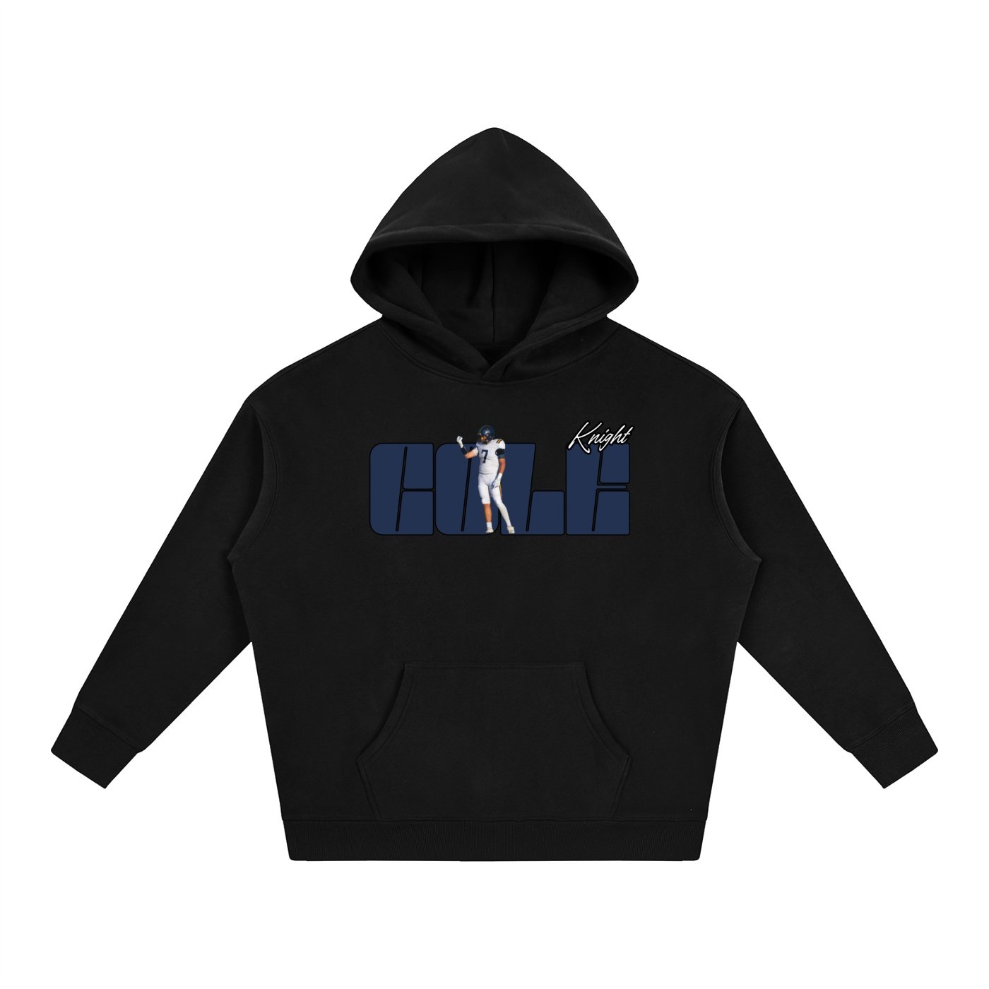 Cole Knight Oversize Fleeced Hoodie - Image 1