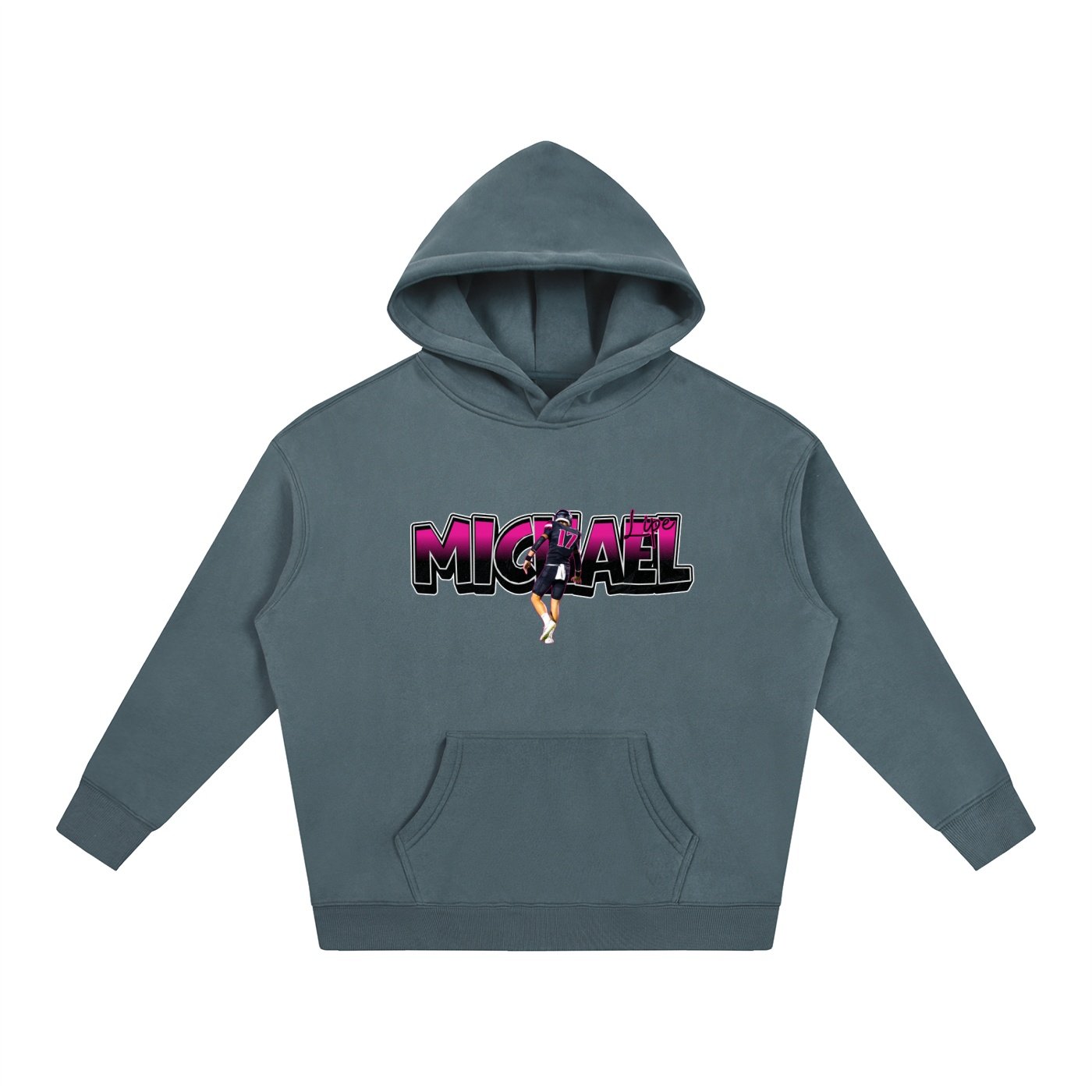 Michael Lipe Oversize Fleeced Hoodie - Image 4