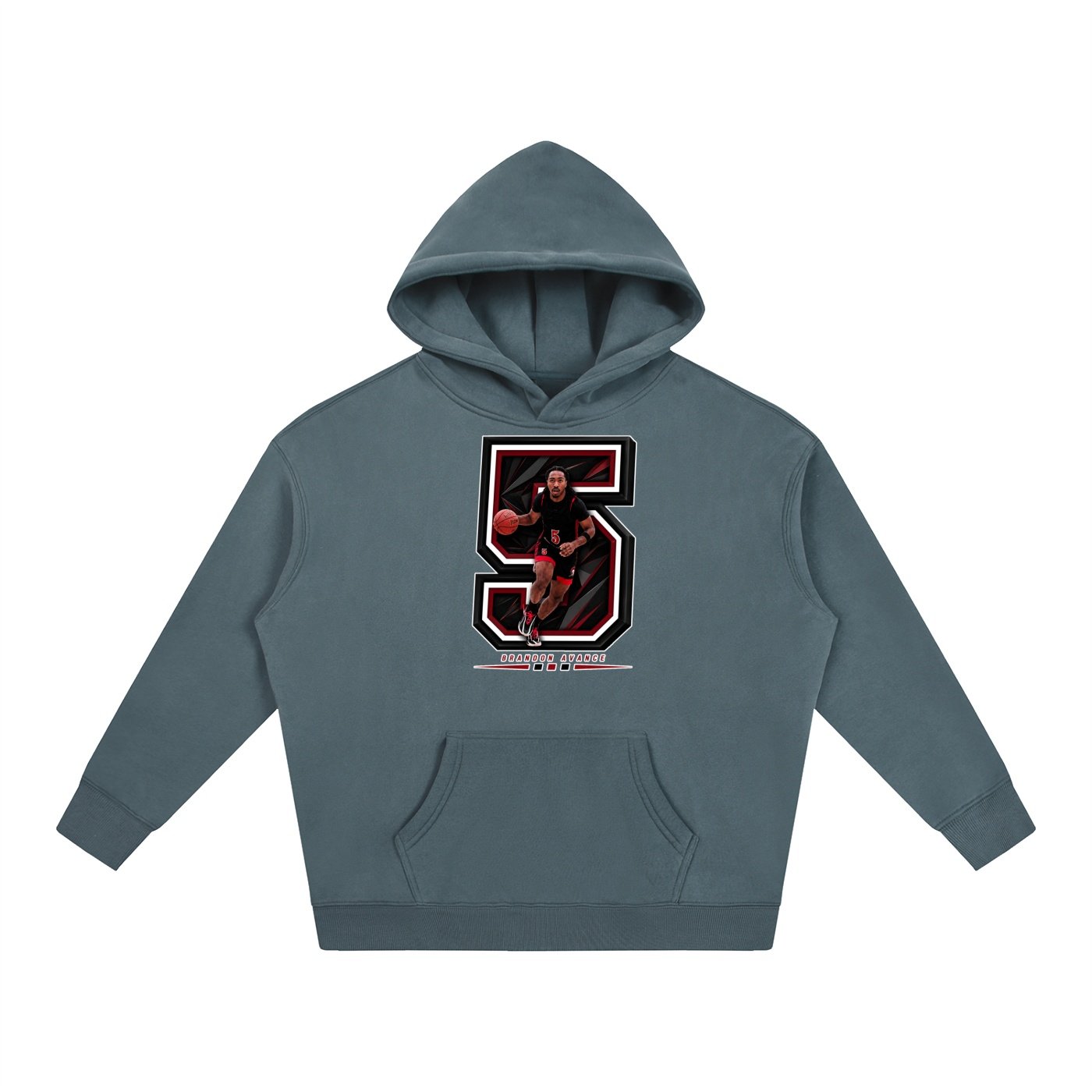 Brandon Avance Oversize Fleeced Hoodie - Image 4