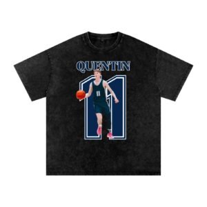 Quentin Jones Snow Washed Oversized TEE - Image 1