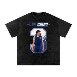 Carter Scherretz  Snow Washed Oversized TEE - Image 1