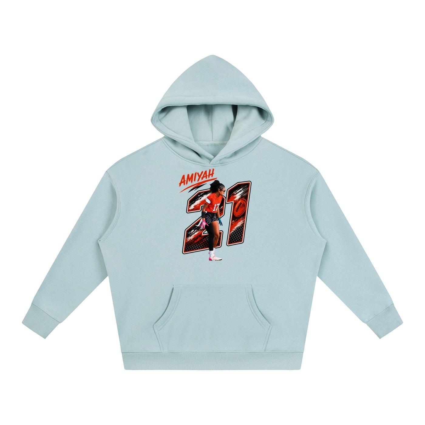 Amiyah Dunn Oversize Fleeced Hoodie - Image 3