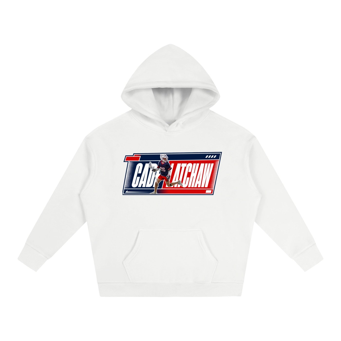 Cade Latchaw Oversize Fleeced Hoodie - Image 2