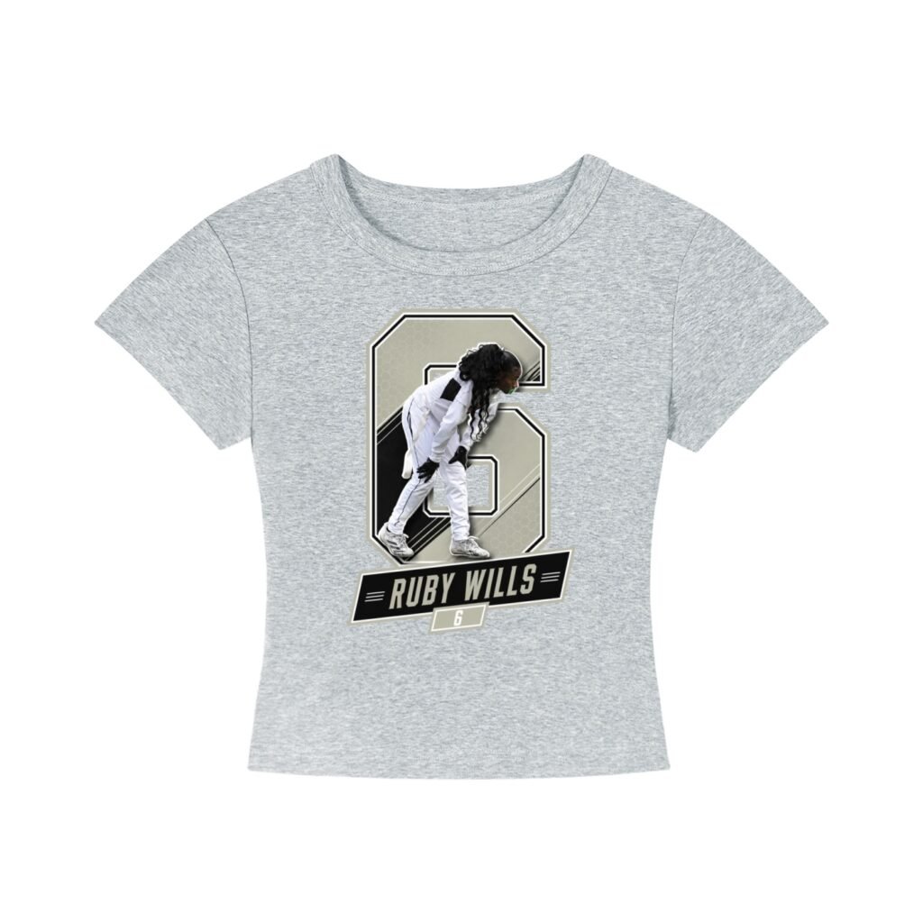 Ruby wills Women's CropTop