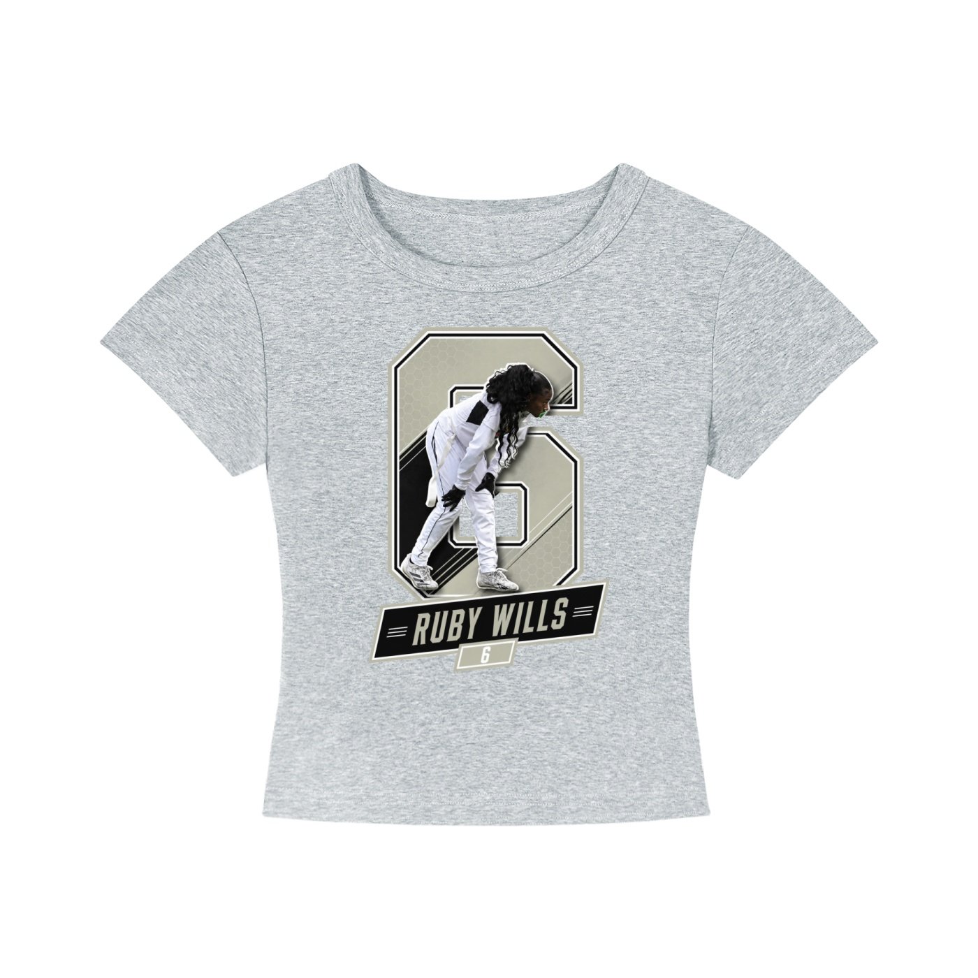 Ruby wills Women's CropTop - Image 3