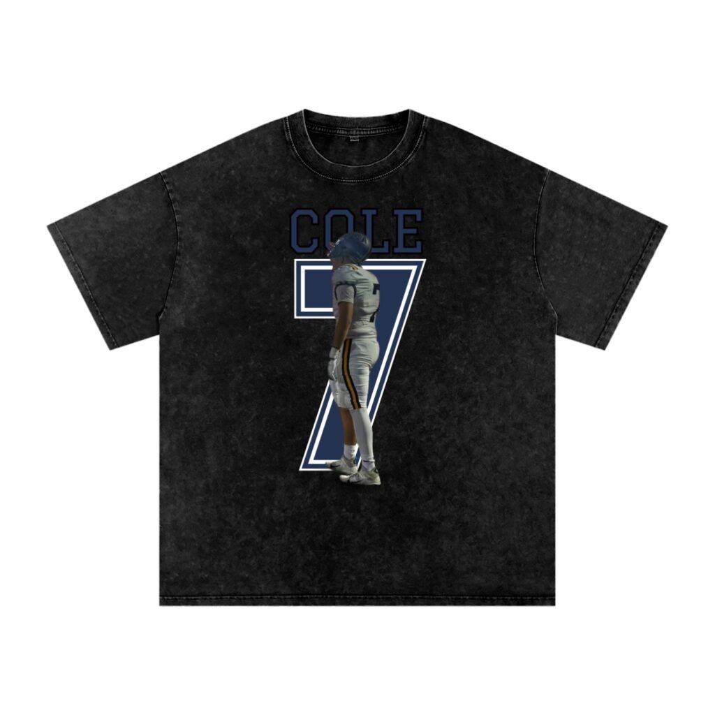 Cole Knight Snow Washed Oversized TEE