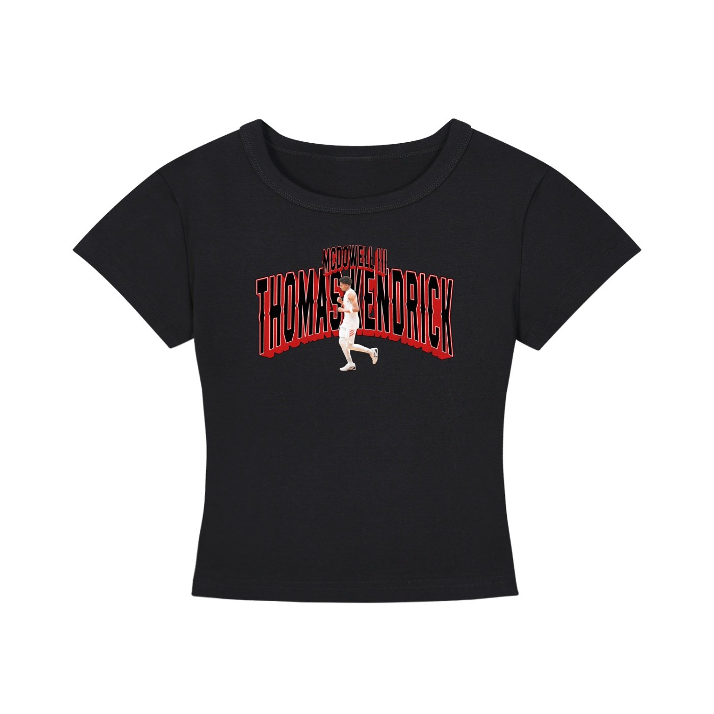 Thomas Kendrick McDowell III Women's CropTop - Image 1