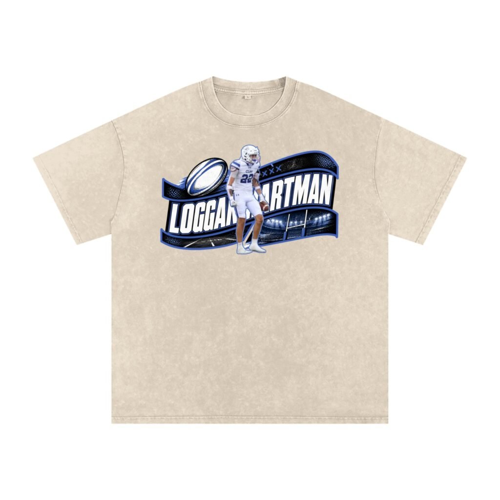 Logan Hartman Snow Washed Oversized TEE