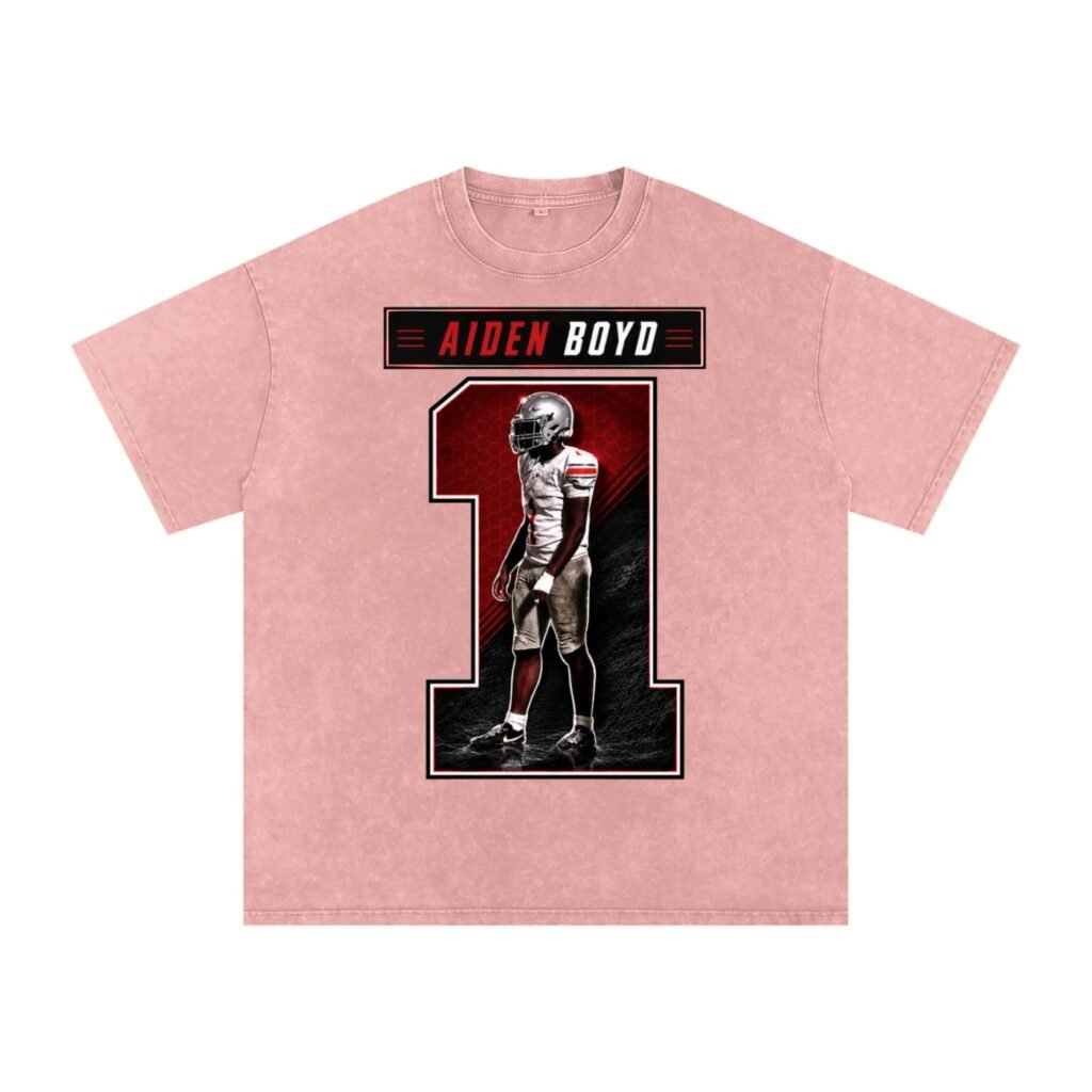 Aiden Boyd Snow Washed Oversized TEE