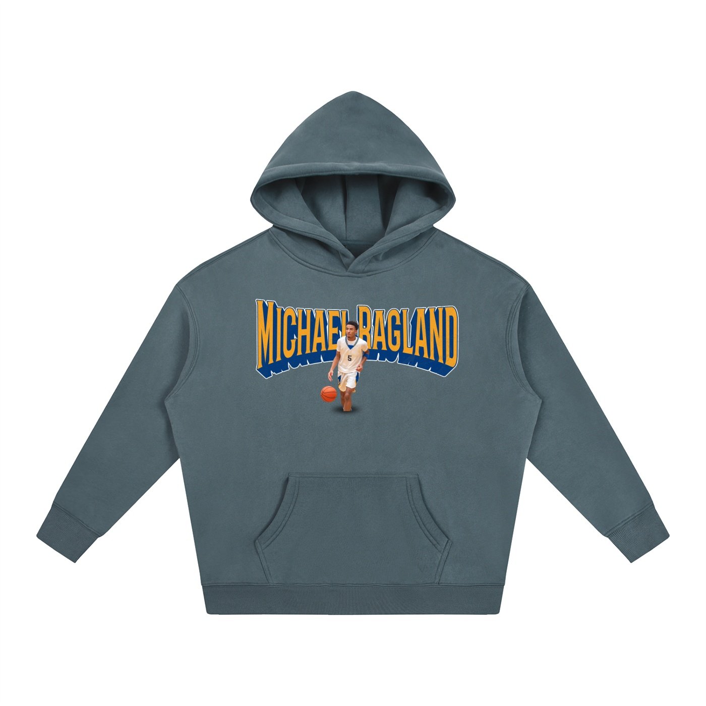 Michael Ragland Oversize Fleeced Hoodie - Image 3
