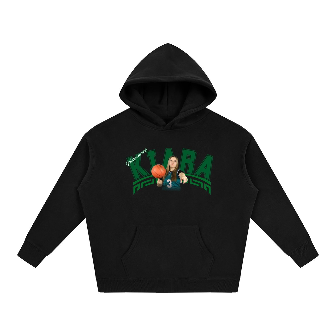 Kiara Vaselaros Oversize Fleeced Hoodie - Image 1