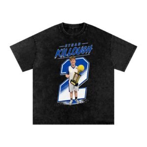 Ethan killough Snow Washed Oversized TEE - Image 1