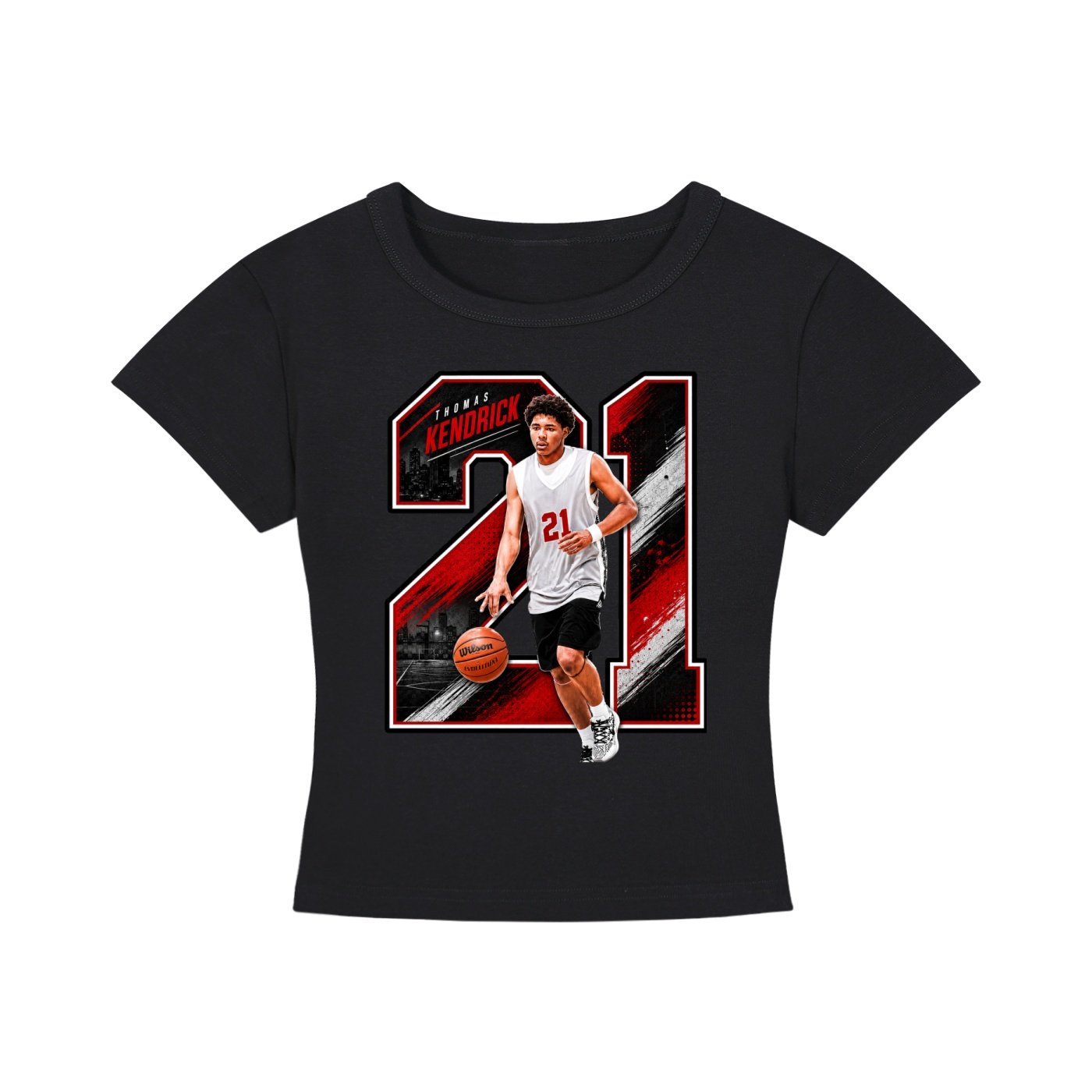 Thomas Kendrick McDowell III Women's CropTop - Image 1