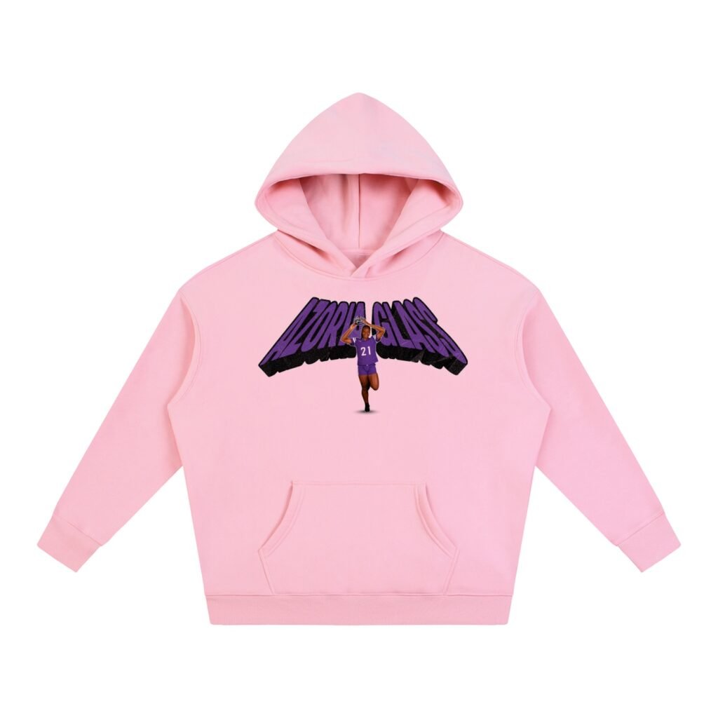 Azoria Glass Oversize Fleeced Hoodie