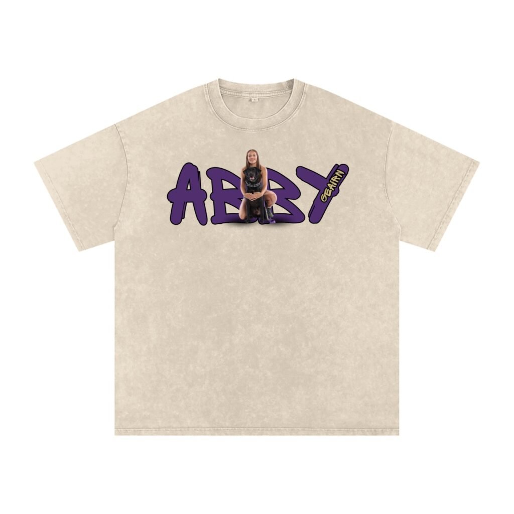 Abby Geairn Snow Washed Oversized TEE