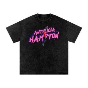 Angelicia Hampton  Snow Washed Oversized TEE - Image 1