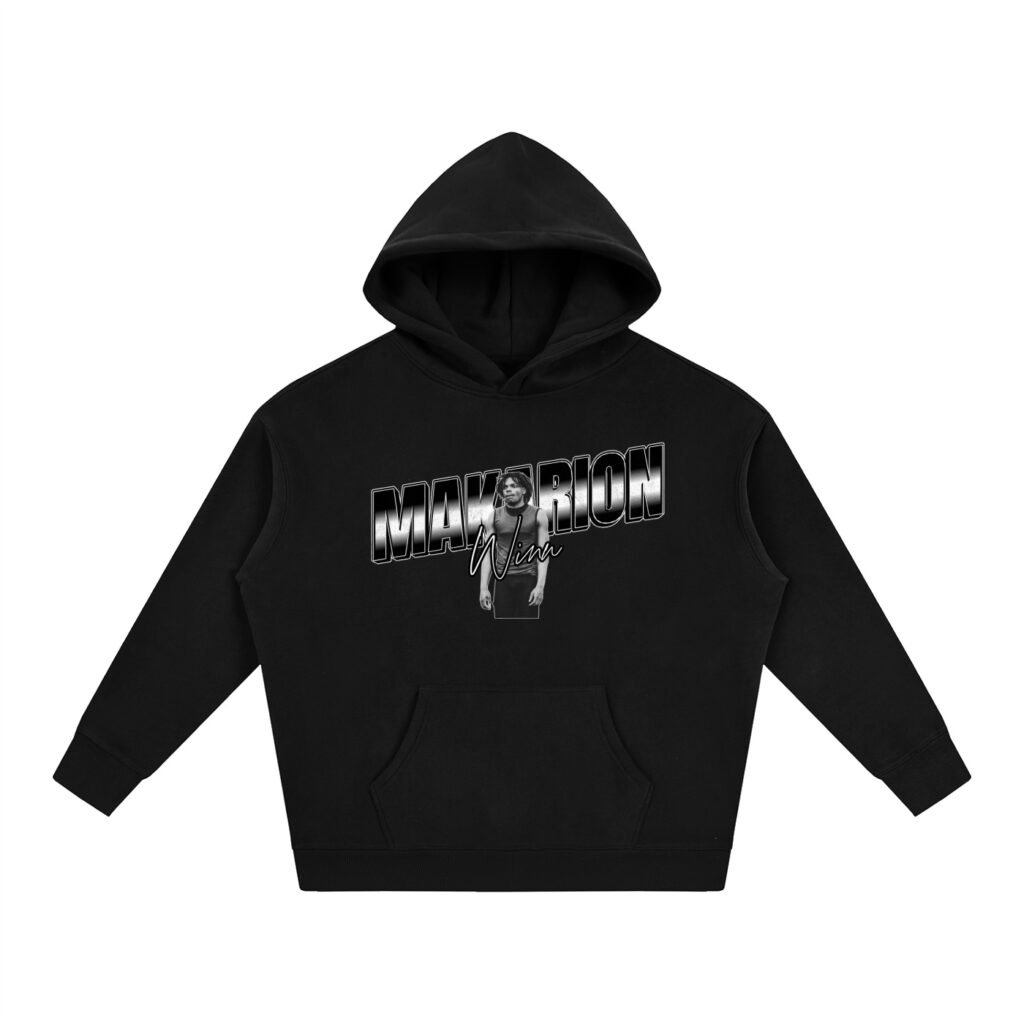 Makarion Winn Oversize Fleeced Hoodie