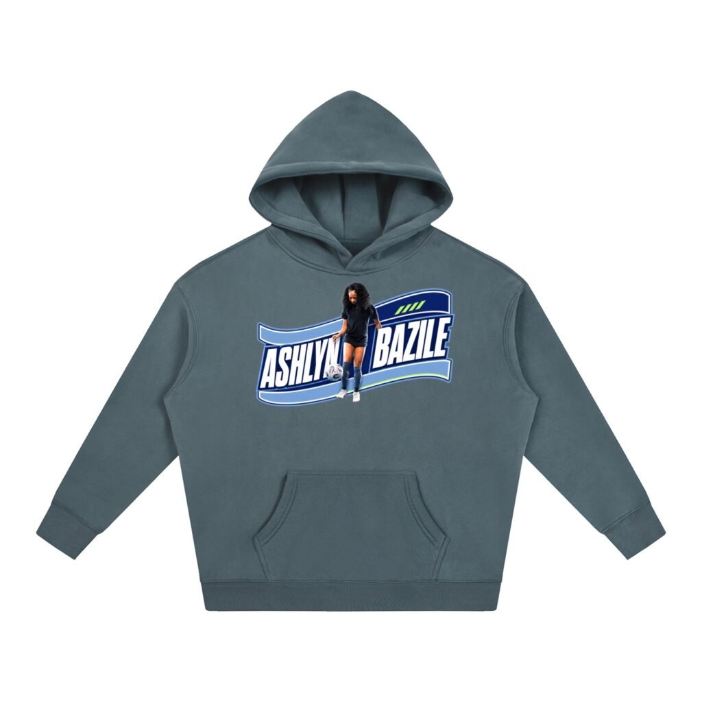Ashlyn Bazile Oversize Fleeced Hoodie