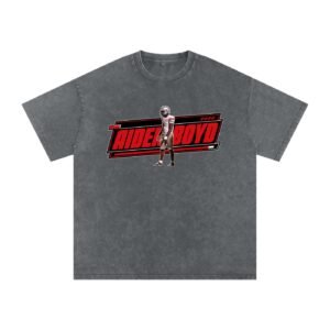 Aiden Boyd Snow Washed Oversized TEE - Image 4