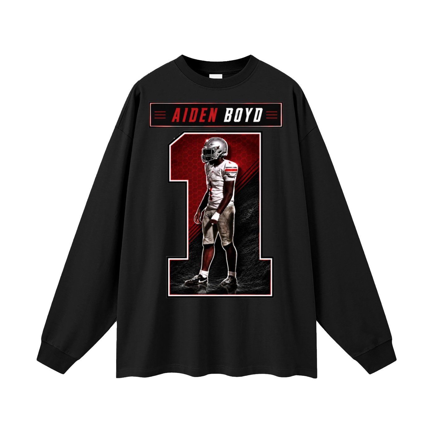 Aiden Boyd Unisex Long Sleeve T-Shirt - Image 1