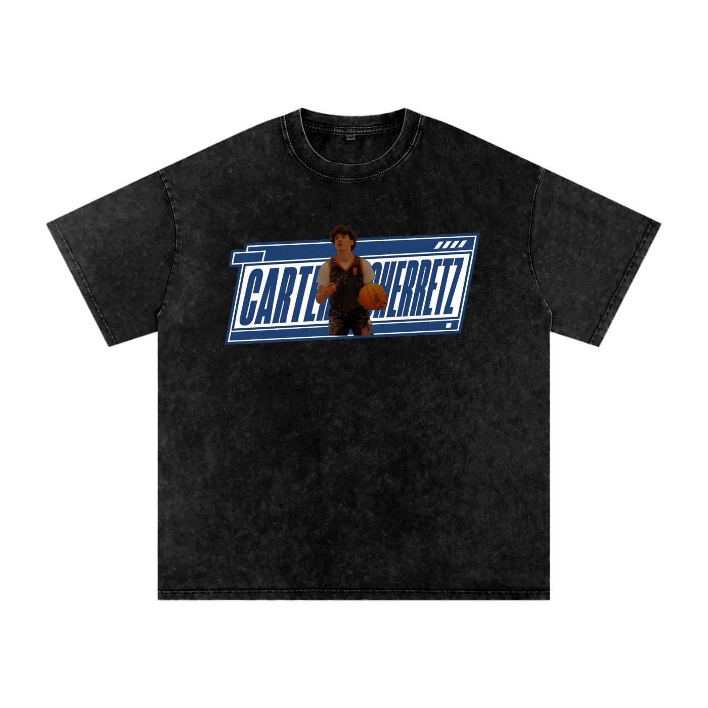 Carter Scherretz  Snow Washed Oversized TEE - Image 1