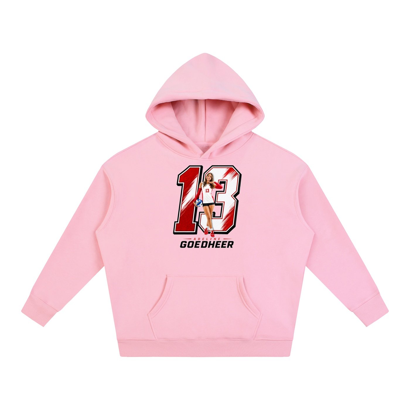 Adeline Goedheer Oversize Fleeced Hoodie - Image 5