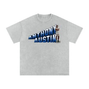 Anthony Austin Washed Oversized TEE - Image 3