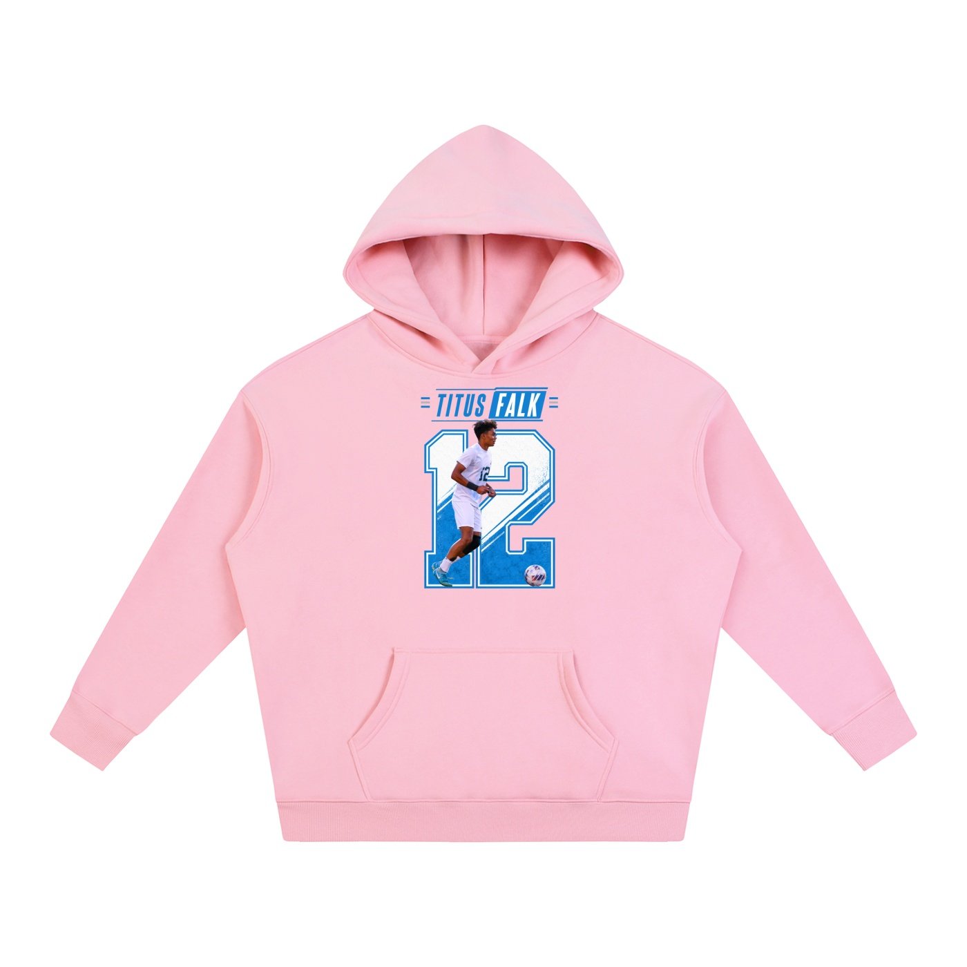 Titus Falk Oversize Fleeced Hoodie - Image 5