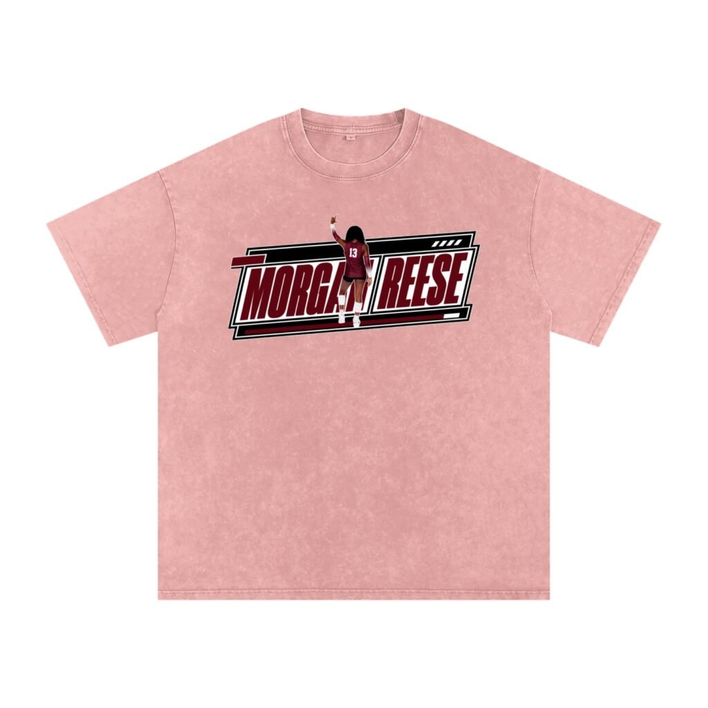 Morgan Reese Snow Washed Oversized TEE