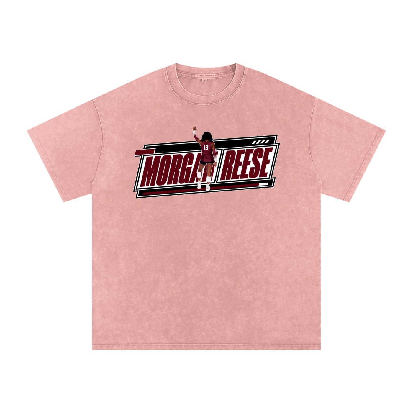 Morgan Reese  Snow Washed Oversized TEE - Image 5