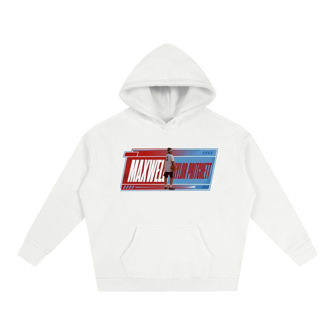 Maxwell Taylor Pritchett Oversize Fleeced Hoodie - Image 2