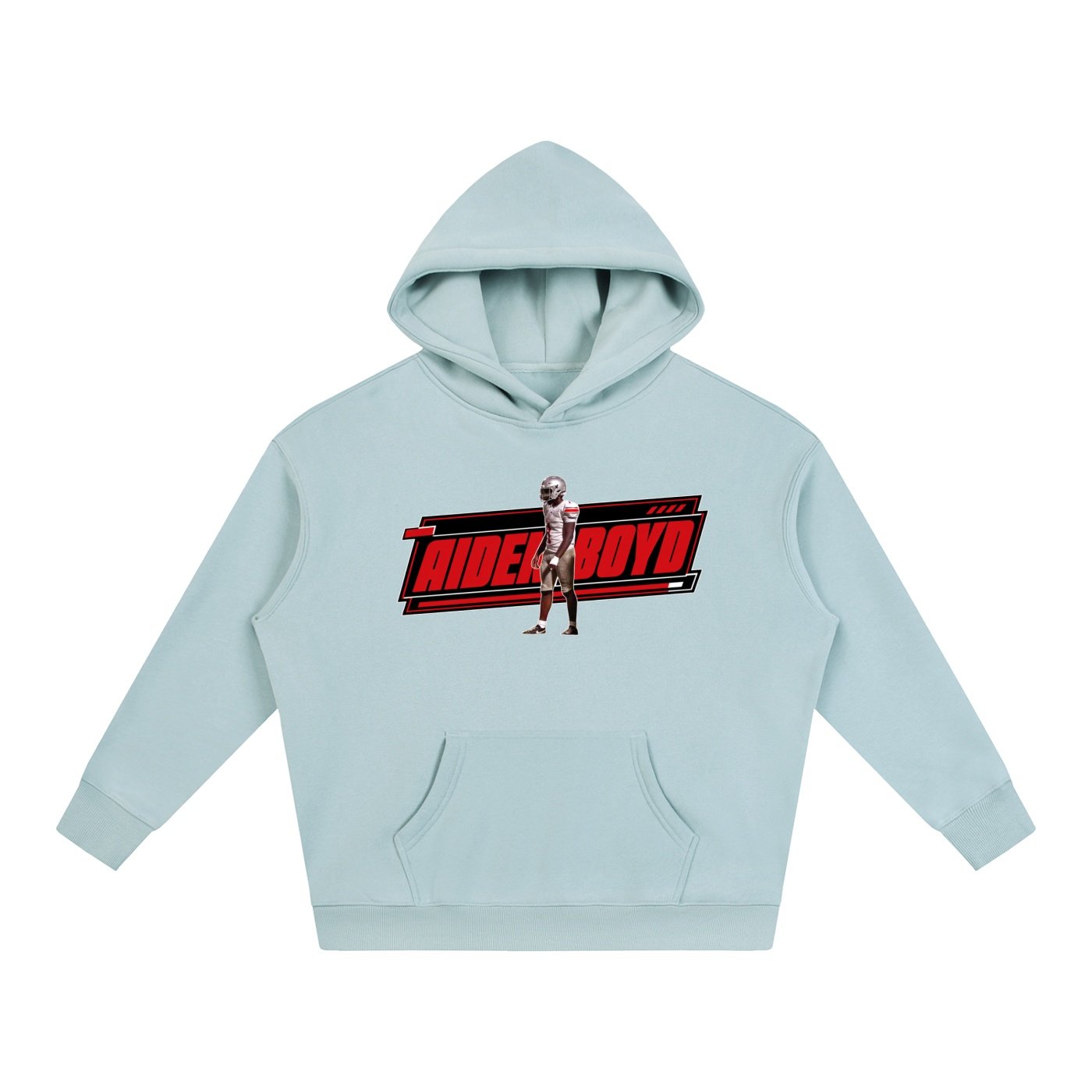 Aiden Boyd Oversize Fleeced Hoodie - Image 3