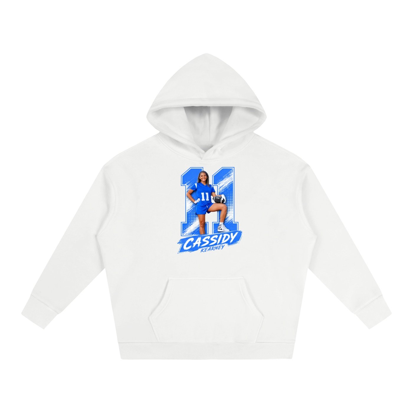 Cassidy Kearney Oversize Fleeced Hoodie - Image 2