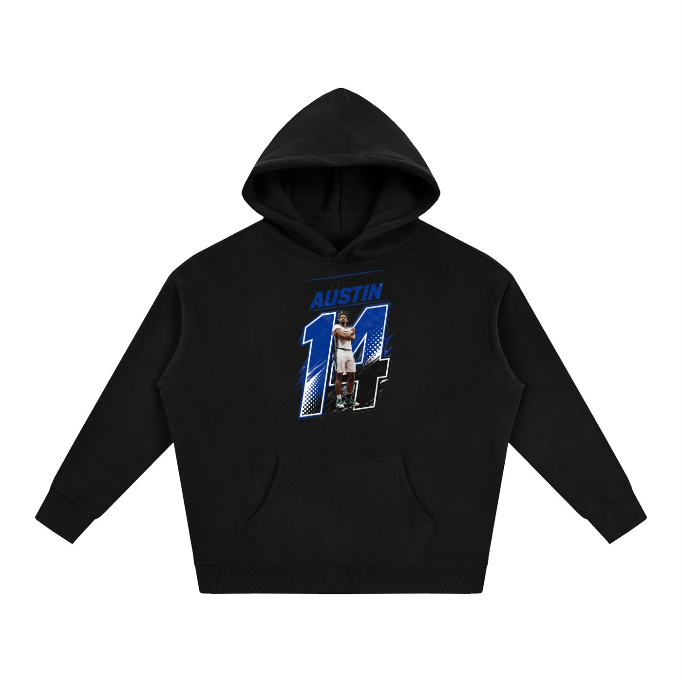 Anthony Austin Oversize Fleeced Hoodie - Image 1