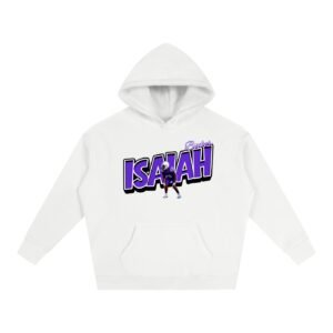 Isaiah booker Oversize Fleeced Hoodie - Image 2