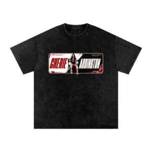 Cherie Addington Snow Washed Oversized TEE - Image 1