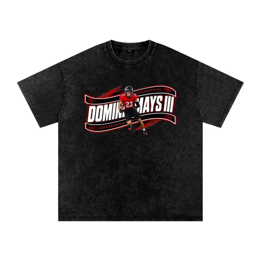 Dominic Mays III Snow Washed Oversized TEE