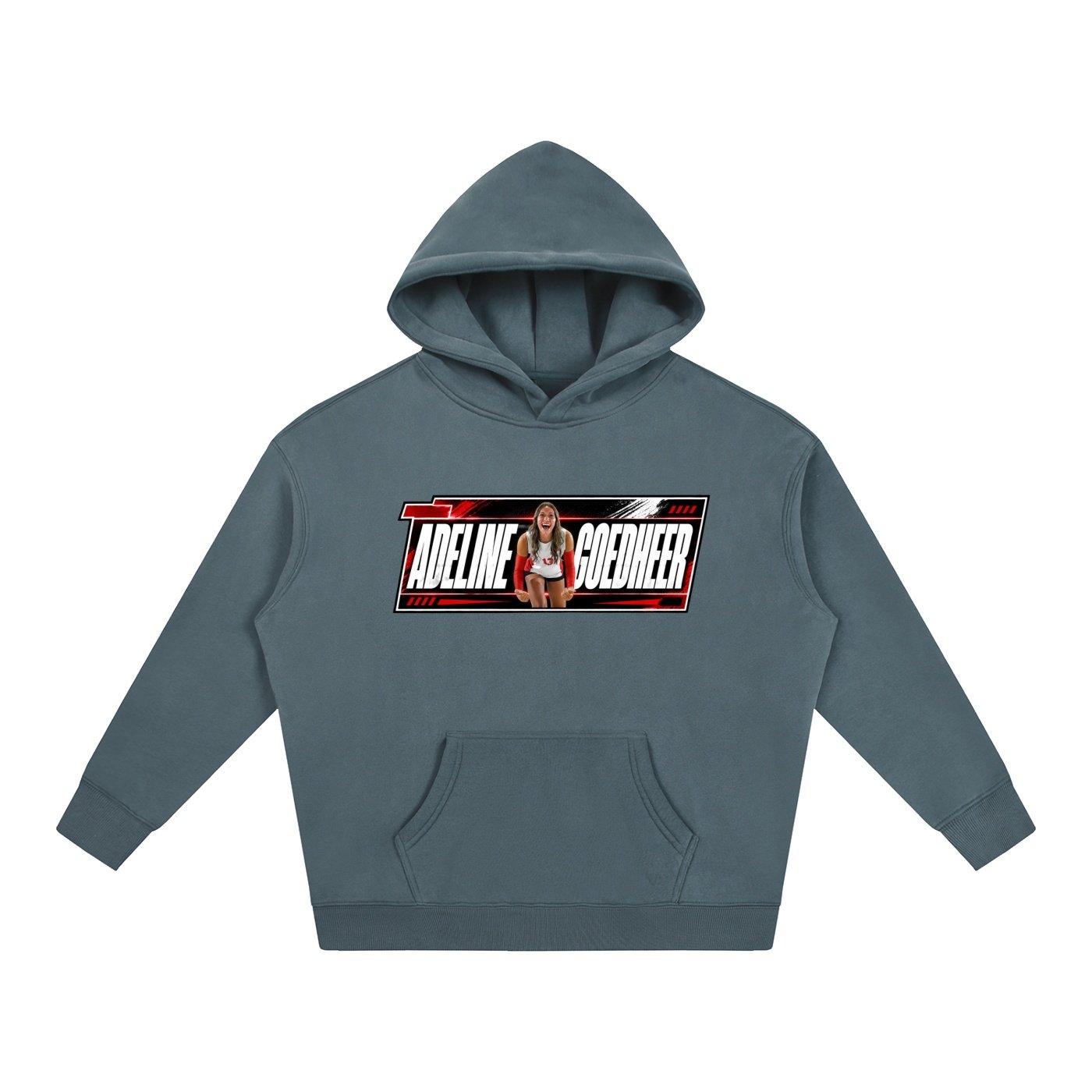 Adeline Goedheer Oversize Fleeced Hoodie - Image 4