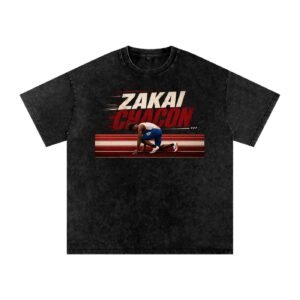 Zakai Chacon Snow Washed Oversized TEE - Image 1
