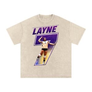 Layne Eutsler Snow Washed Oversized TEE - Image 2