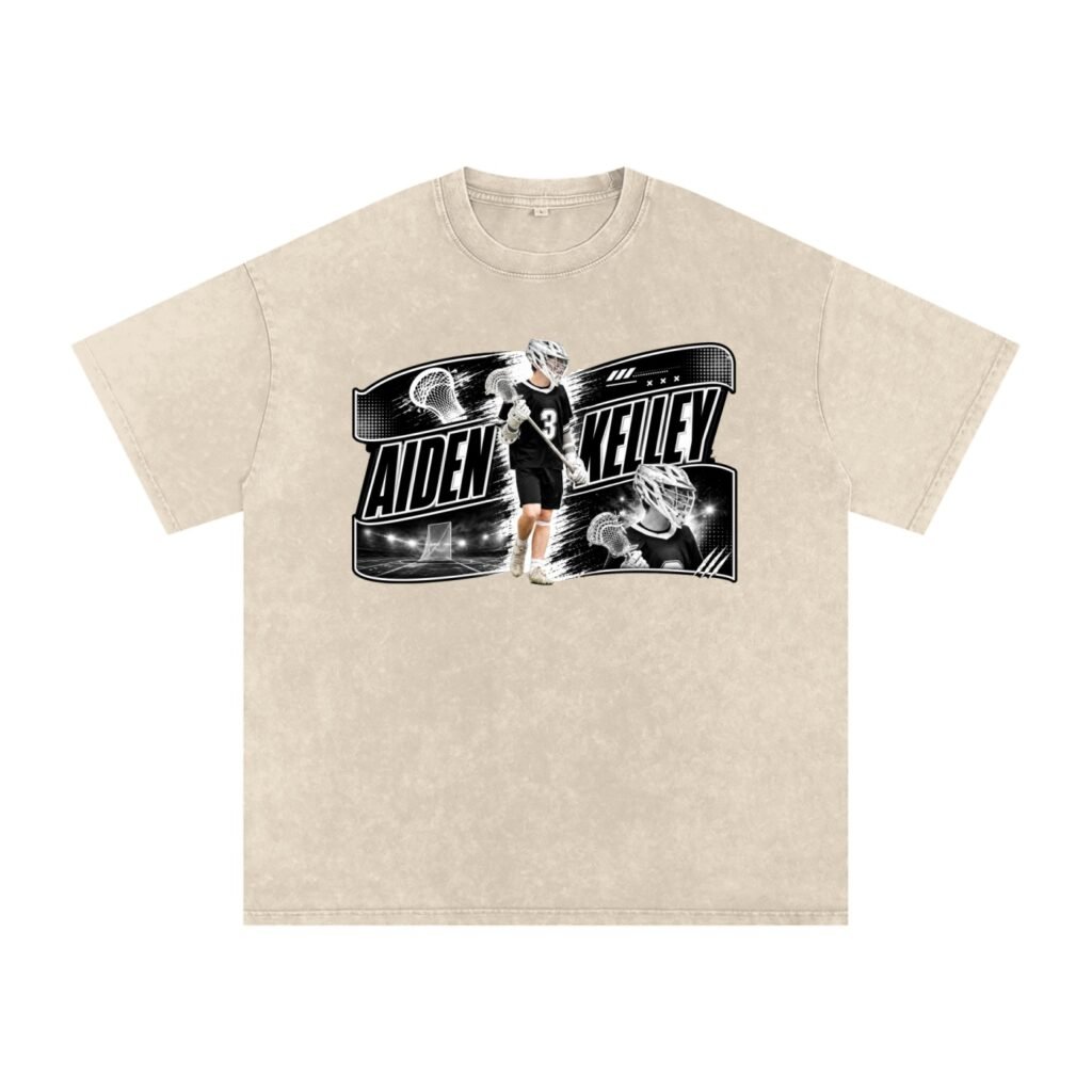 Aiden Kelley Snow Washed Oversized TEE
